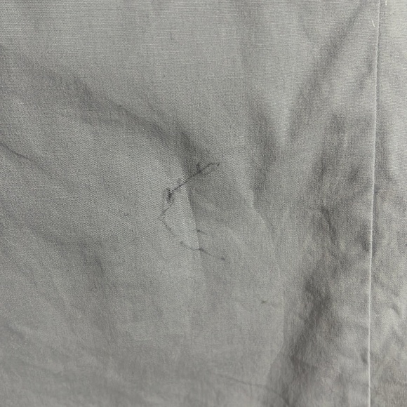 CLUB Monaco light blue cotton button down blouse womens medium - Picture 6 of 7